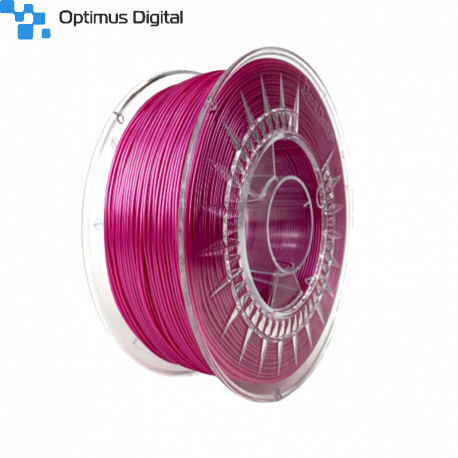 Filament Devil Design pentru Imprimanta 3D 1 75 mm PLA 1 kg Roz Perlă