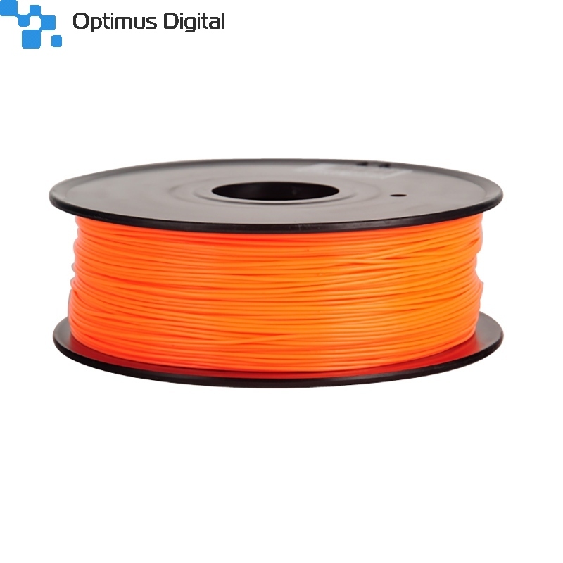 Filament Pentru Imprimanta D Mm Pla Kg Portocaliu Transparent