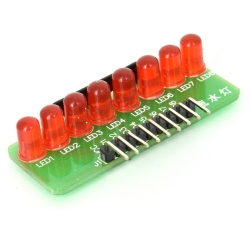 Module with 8 Red LEDs