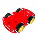 4 Motor Robot Chasis (Red)