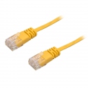 Ultra Flat CAT6 Yellow 0.3 m Network Cable