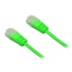 Cablu de Retea, Ultra Plat, CAT6, Verde, 0.3 m