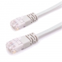 Cablu de Retea, Ultra Plat, CAT6, Gri, 0.5 m