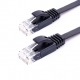 Cablu de Retea, Plat, RJ45, CAT6, Negru, 0.3 m