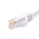 Cablu de Retea, Plat, RJ45, CAT6, Alb, 0.3 m