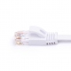 Cablu de Retea, Plat, RJ45, CAT6, Alb, 0.3 m