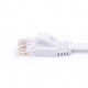 Flat RJ45 CAT6 White 0.3 m Network Cable