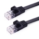 Flat RJ45 CAT5e Black 0.5 m Network Cable