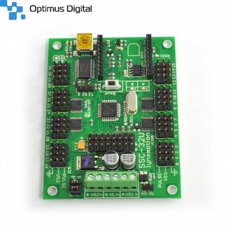 USB Controller for Lynxmotion SSC-32U Servo Motors