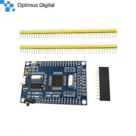 STC89C52 Development Board with Micro USB