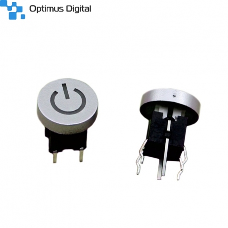 Power Button with White LED