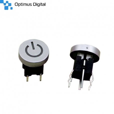 Buton de Pornire cu LED Albastru