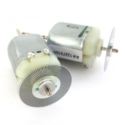 DC Motor with Speed Encoder Disk