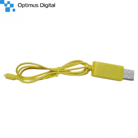 USB LiPo Battery Charging Cable with 1.25 mm Female Connector