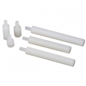 5x5 mm White M2 Hexagonal Pillar