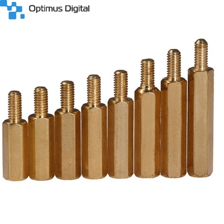 10*6 mm Metal M3 Hex Pilon