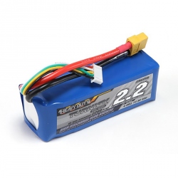LiPo Turnigy Heavy Duty 2200 mAh 4S 60C Battery (14.8 V)