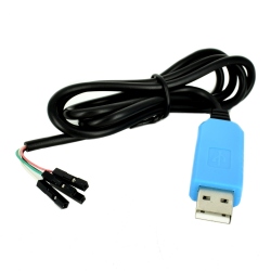 Cablu Convertor USB la UART PL2303TA (Albastru)
