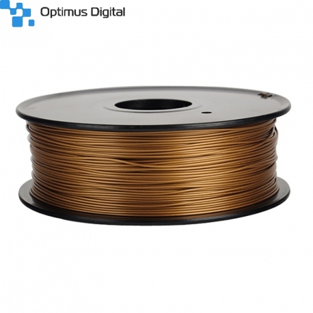 Filament pentru Imprimanta 3D 1.75 mm PLA 1 kg - Auriu