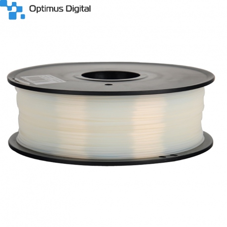 1.75 mm, 1 kg PLA Filament for 3D Printer - Transparent