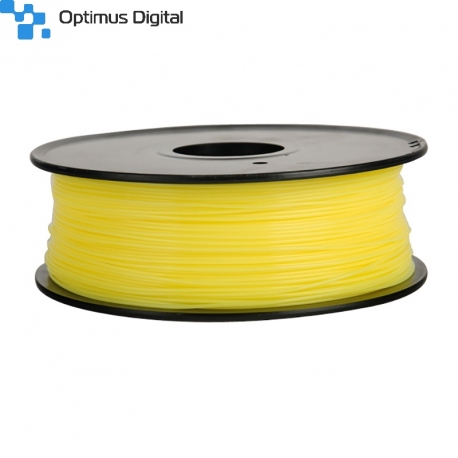 1.75 mm, 1 kg ABS Filament For 3D Printer - Yellow