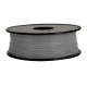 1.75 mm, 1 kg ABS Filament For 3D Printer - Gray