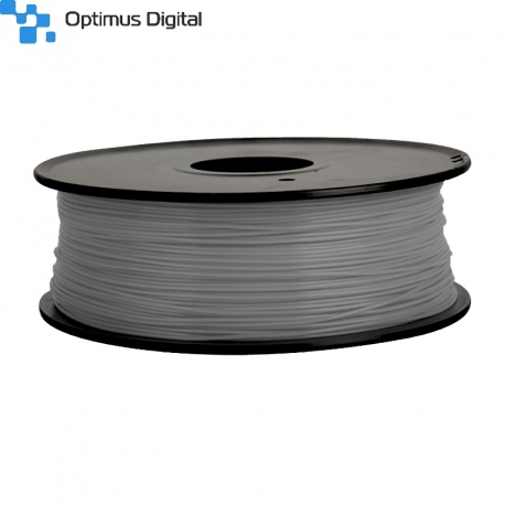 Filament pentru Imprimanta 3D 1.75 mm ABS 1 kg - Gri