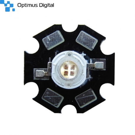 Modul cu LED Ultraviolet de 5 W (395 - 400 nm)