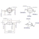 Modul cu LED Ultraviolet de 5 W (395 - 400 nm)