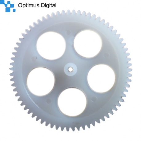 M0.3 70T Plastic Gear with 0.95 mm Hole