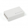 USB with 4 Ports 25W 5A Charger (EU Plug)