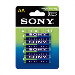 Set de 4 Baterii Alcaline Sony LR6 (AM3L-B4D)