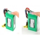 LiPo MultiStar 1400 mAh 3S 40C Battery with LED Battery Level Indicator