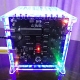 MP3 3D 8 x 8 x 8 mm DIY Cub Kit with LEDs and 3 mm Perspex Case