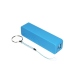 Blue PowerBank Case, Sanyo 3350 mAh 18650 Battery and Micro USB Cable (PACK) 