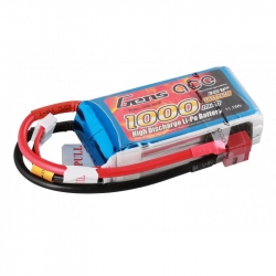 Lipo Gens ace 1000mAh 11.1V 25C 3S1P Battery