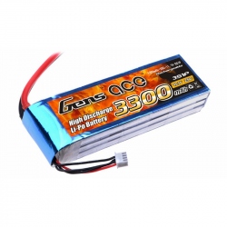 Lipo Gens ace 3300mAh 11.1V 25C 3S1P Battery