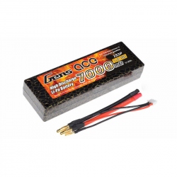 Lipo Gens ace 7000mAh 7.4V 50C 2S2P Battery with Hard Case