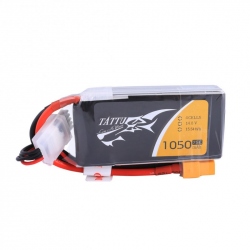 LiPo TATTU 1050mAh 14.8V 75C 4S1P Battery