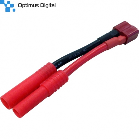 Conector T Mamă catre Mufă Banană 4.0 mm