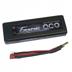 Lipo Gens ace 4000mAh 7.4V 30C 2S1P Battery with Hard Case