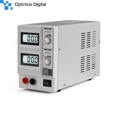 0-15V 0-3A Velleman Laboratory Source with Dual LCD Display