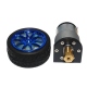 Motor cu Reductor, Codor și Roată JGB37-520 (12 V, 320 RPM)