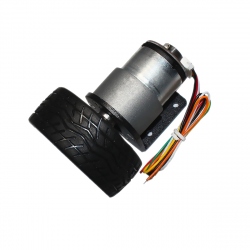 Motor cu Reductor, Codor și Roată JGB37-520 (6 V, 90 RPM)