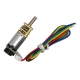 CGM12-N20VA-8200E Micro Gearmotor with Encoder (780 RPM at 3 V, 1550 RPM at 6V)