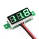 4.5-30 V Green Panel Voltmetre