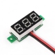 Voltmetru de Panou Verde 4.5-30 V