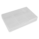 Velleman Plastic Storage Box with 6 Compartments (62 x 86 x 19 mm)