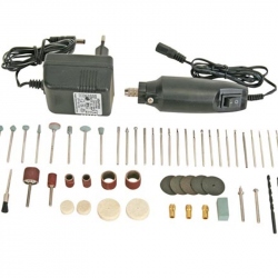 Velleman Electric Precision Drill with 60 Accessories