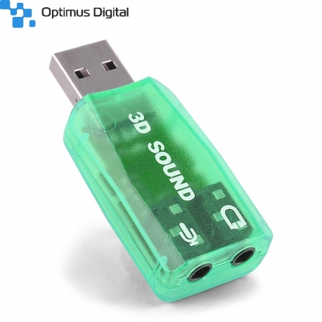 USB Sound Card 5.1 (Green)